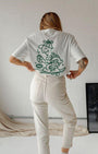 Slow Sundays Coffee Club Kadın Baskılı T-Shirt