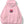 Kapüşonlu İçi Polar Satranç Baskılı Pembe Unisex Oversize Hoodie Sweatshirt