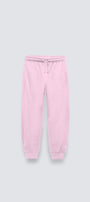 Pembe Beli Lastikli  Paçası Lastikli Pamuklu Nefes Alan Nature Concept Regular Fit Jogger Füme Çocuk
