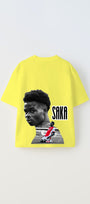 Euro 2024'ün Genç Yıldızları Saka Baskılı Sarı Çocuk T-shirt