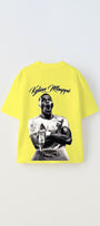 Euro 2024'ün Genç Yıldızları Kylian Mbappe Baskılı Sarı Çocuk T-shirt