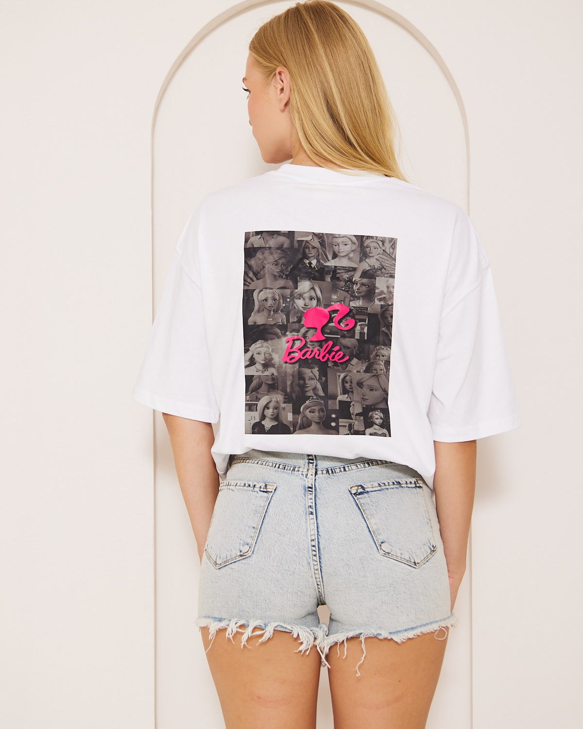 Barbie Baskılı Oversize T-shırt