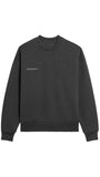 Füme Unisex Bisiklet Yaka Nature Concept Baskılı Oversize Hoodie Sweatshirt