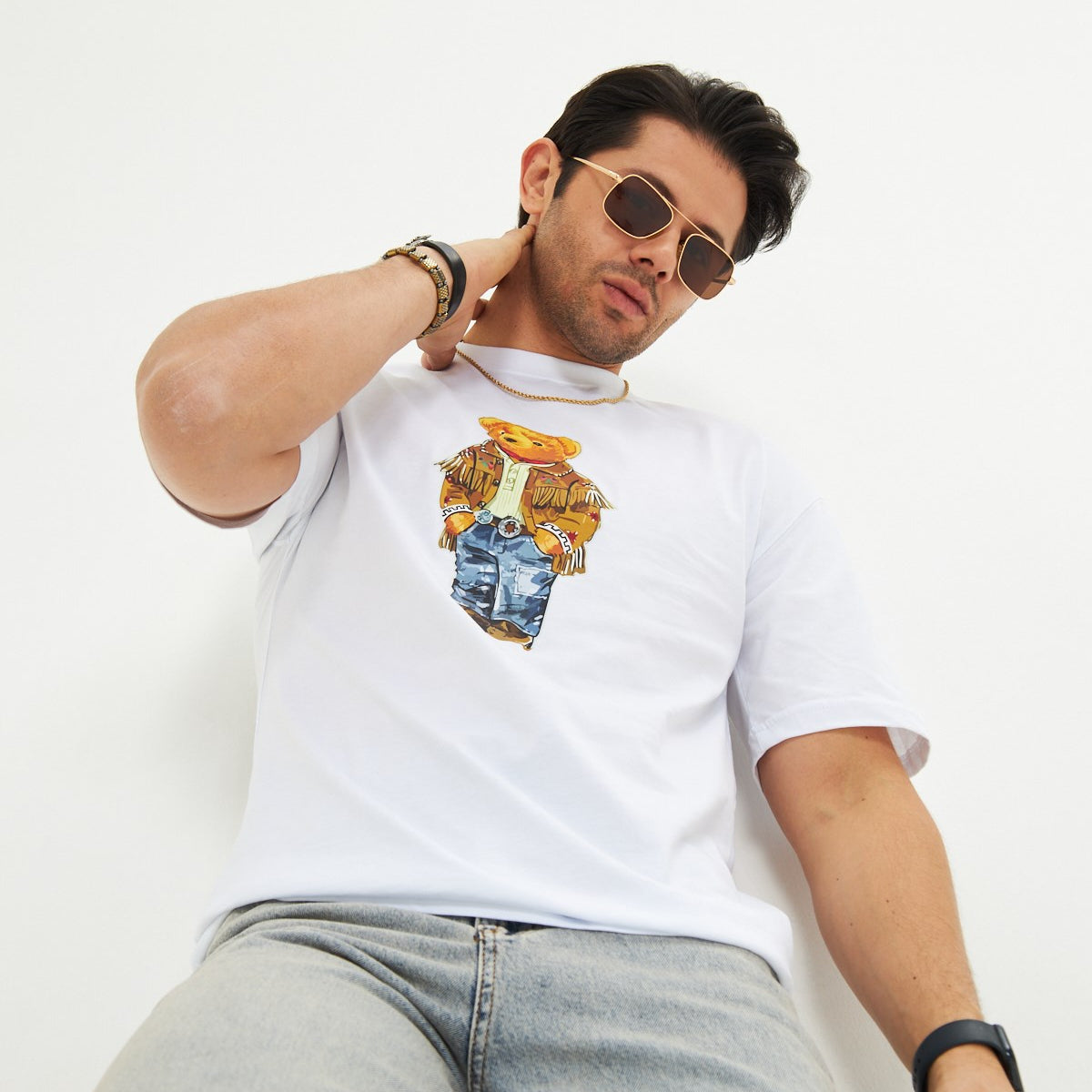 Erkek Bisiklet Yaka Sweatshirt – Rahat ve Şık | The Champ