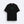 The Champ Bisiklet Yaka Petit Jardinier Baskılı Oversize Siyah Erkek T-shirt