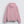 Kapüşonlu İçi Polar Moon Baskılı Pembe Unisex Hoodie Sweatshirt