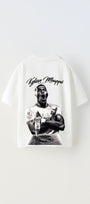 Euro 2024'ün Genç Yıldızları Kylian Mbappe Baskılı Beyaz Çocuk T-shirt