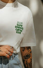 Slow Sundays Coffee Club Kadın Baskılı T-Shirt