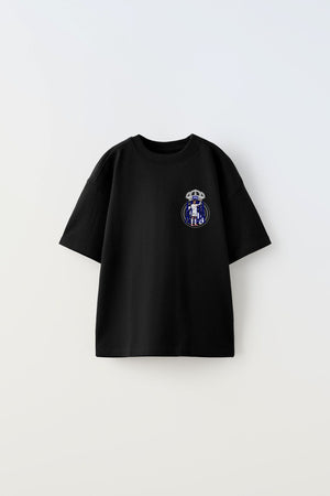 Euro 2024'ün Genç Yıldızları Arda Güler Baskılı Siyah Çocuk T-shirt