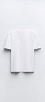 Good Vıbes Yazılı Baskılı Beyaz Çocuk T-shirt