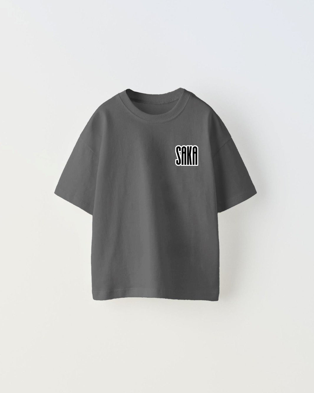 Euro 2024'ün Genç Yıldızları Saka Baskılı Füme Çocuk T-shirt