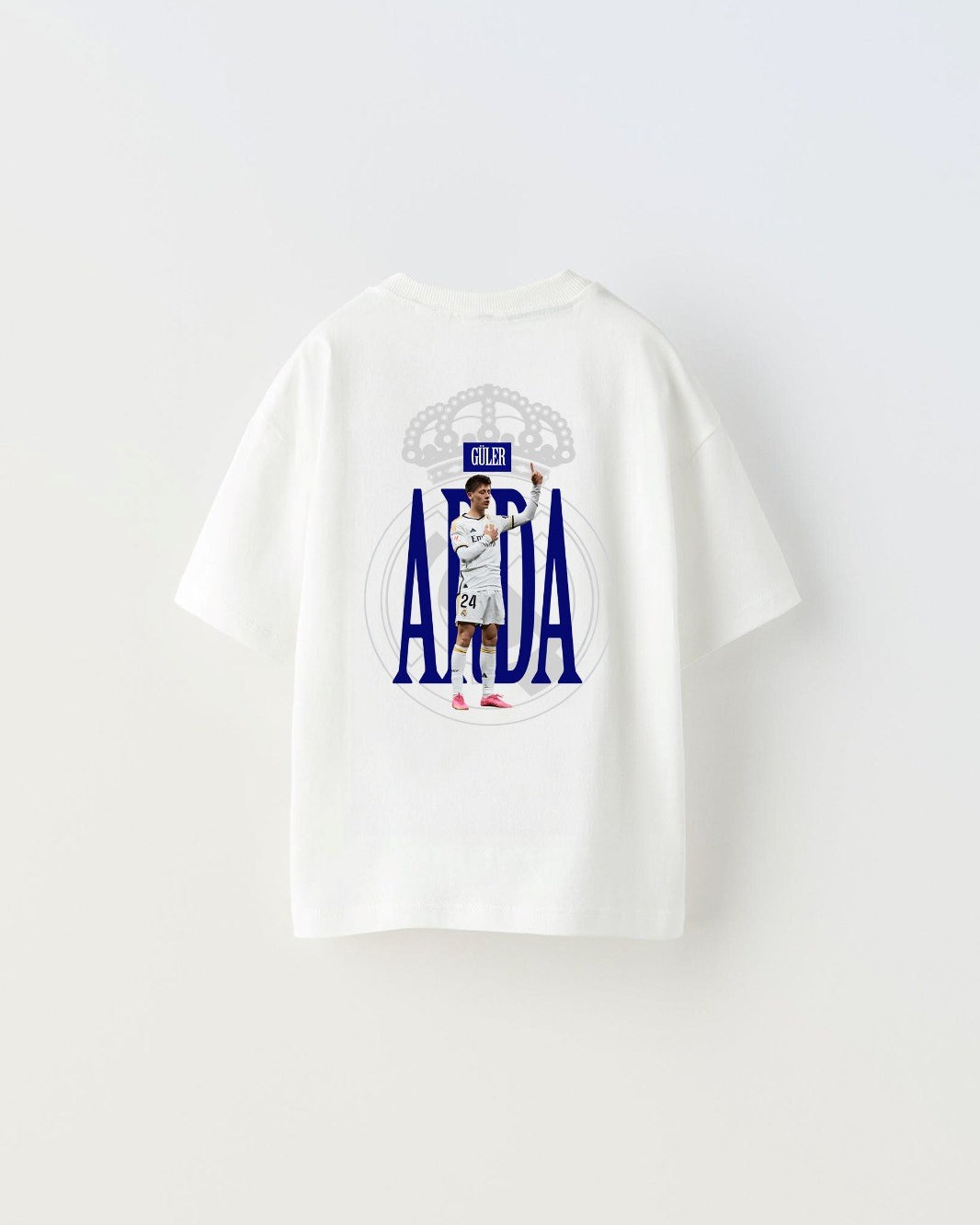 Euro 2024'ün Genç Yıldızları Arda Güler Baskılı Beyaz Çocuk T-shirt