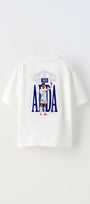 Euro 2024'ün Genç Yıldızları Arda Güler Baskılı Beyaz Çocuk T-shirt