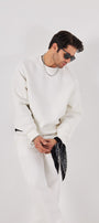 Bisiklet Yaka Basic 3 iplik Şardonlu Oversize Sweatshirt