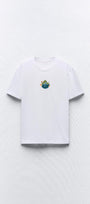 Do Not Work More Thank You Line Baskılı Beyaz Kadın T-shirt