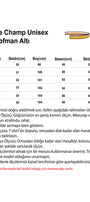 Oversize Unisex Eşofman Altı Siyah – 3 İplik Şardonlu, Bol Paça, Cepli, Modern Rahat Kesim