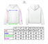 Kapüşonlu İçi Polar Art Work Heykel Baskılı Bej Unisex Çocuk Hoodie Sweatshirt