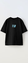 Surf California Yazılı Baskılı Siyah Çocuk T-shirt