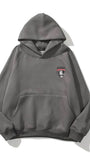 Kapüşonlu İçi Polar The Olympian Baskılı Füme Unisex Hoodie Sweatshirt