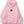 Kapüşonlu İçi Polar Sunflowers Baskılı Pembe Unisex Oversize Hoodie Sweatshirt