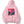 Kapüşonlu İçi Polar Satranç Baskılı Pembe Unisex Oversize Hoodie Sweatshirt