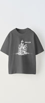 Chess is Life Yazılı Satranç Tasarım Baskılı Füme Çocuk T-Shirt