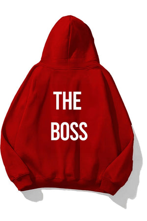 Sevgili Kombin The Boss Baskılı Erkek Sweatshirt